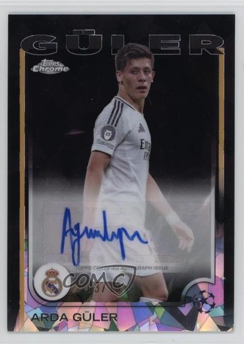 Arda Guler 2024 Topps Chrome UEFA Black /10
