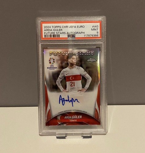 Arda Guler 2024 Topps Chrome UEFA EURO