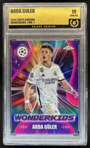 Arda Guler 2024 Topps Chrome UEFA #GM-1