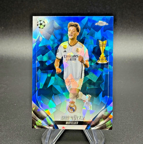 Arda Guler 2023 Topps Chrome UEFA Sapphire Gold #152