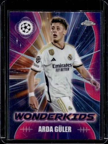 Arda Guler 2023 Topps Cromo UEFA