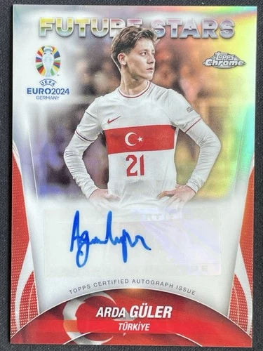 Arda Guler 2024 Topps Cromo UEFA Euro