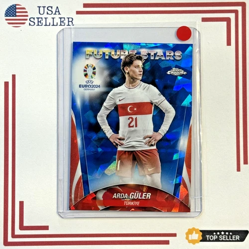 Arda Guler 2023 Topps Cromo Zafiro Sapphire