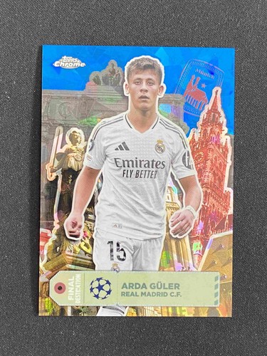 Arda Guler 2024 Topps Cromo Zafiro Sapphire