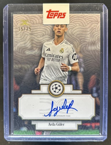 Arda Guler 2024 Topps Definitive /25
