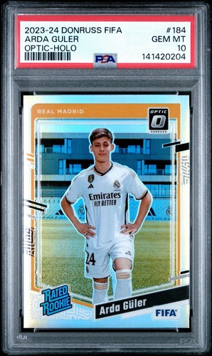 Arda Guler 2023 Panini Donruss FIFA Optic Holo