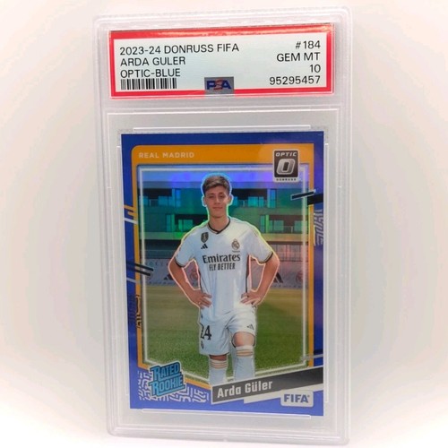 Arda Guler 2023 Panini Donruss FIFA Óptica Azul /99