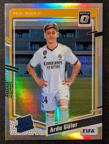 Arda Guler 2023 Panini Donruss Optic FIFA Holo Silver