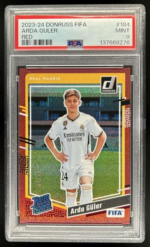 Arda Guler 2023 Panini Donruss Red /99