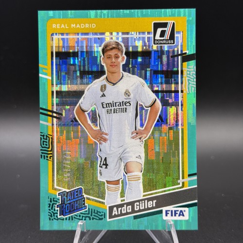 Arda Guler 2023 Panini Donruss Teal Foil /199