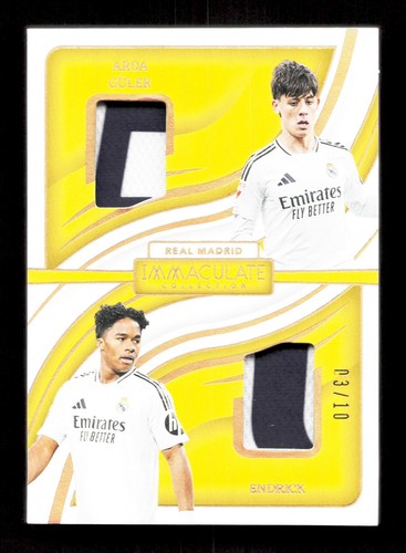 Arda Guler / Endrick 2024 Panini Immaculate Collection /10