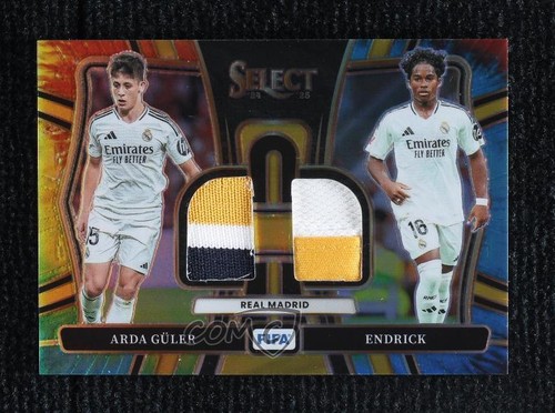 Arda Guler / Endrick 2024 Panini Select Tie-Dye Prizm /25