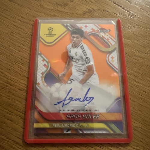Arda Guler 2024 Topps Finest /25
