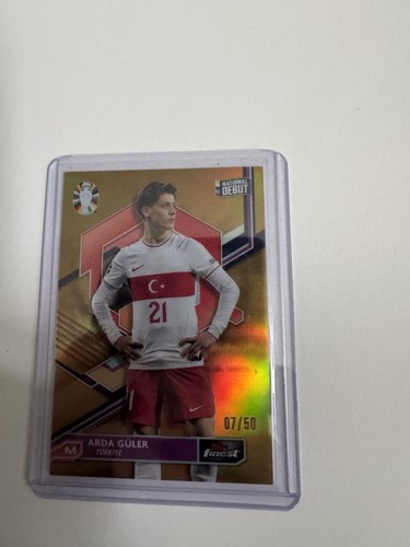 Arda Guler 2024 Topps Finest /50