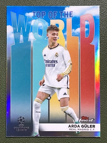 Arda Guler 2023 Topps Finest