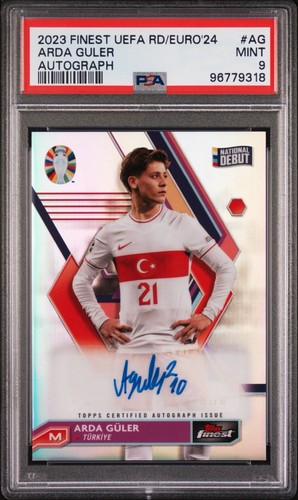 Arda Guler 2023 Topps Finest