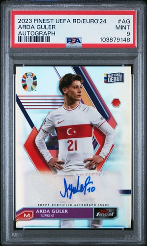 Arda Guler 2023 Topps Finest