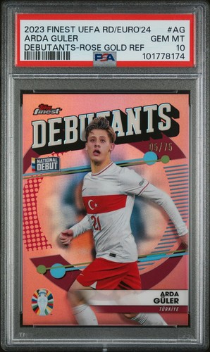 Arda Guler 2023 Topps Finest /75