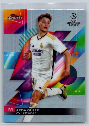 Arda Guler 2023 Topps Finest Refractor #37