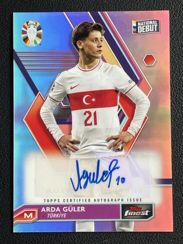 Arda Guler 2023 Topps Finest Rifrattore