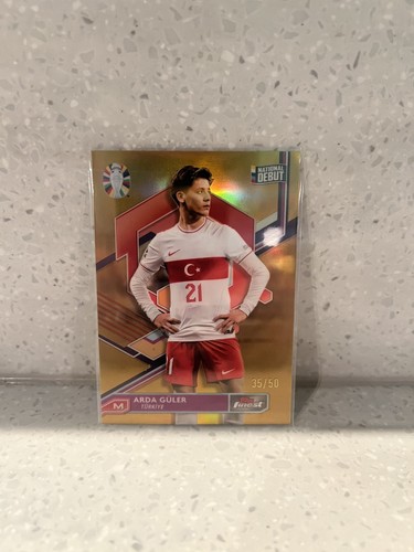 Arda Guler 2024 Topps Finest UEFA