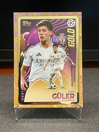 Arda Guler 2024 Topps Gold UCC Gold