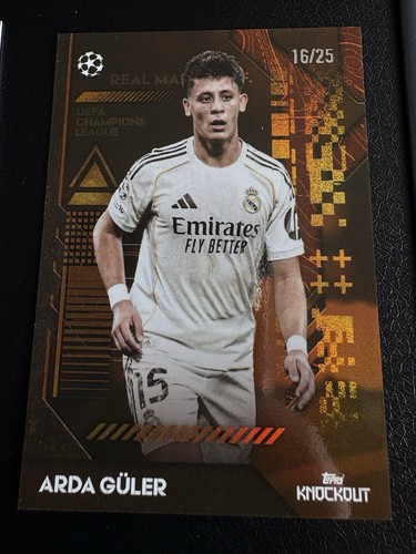Arda Guler 2023 Topps Knockout /25