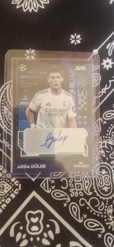 Arda Guler 2025 Topps Knockout /99