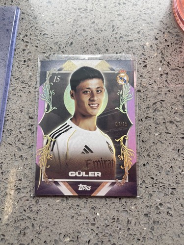 Arda Guler 2025 Topps Los Blancos /15