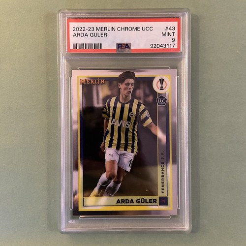 Arda Guler 2022 Topps Merlin Chrome #43