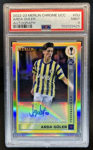 Arda Guler 2022 Topps Merlin Chrome