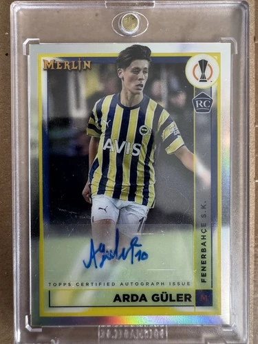 Arda Guler 2022 Topps Merlin Chrome