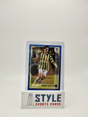 Arda Guler 2022 Panini Merlin Chrome Azul /75