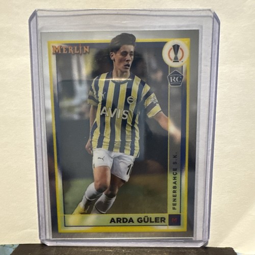 Arda Guler 2022 Topps Merlin Chrome Chrome Refractor