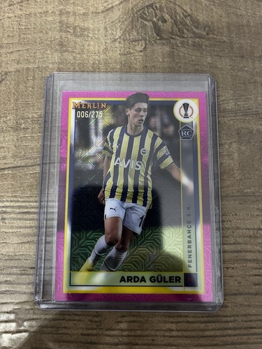 Arda Guler 2022 Topps Merlin Chrome Refractor /275