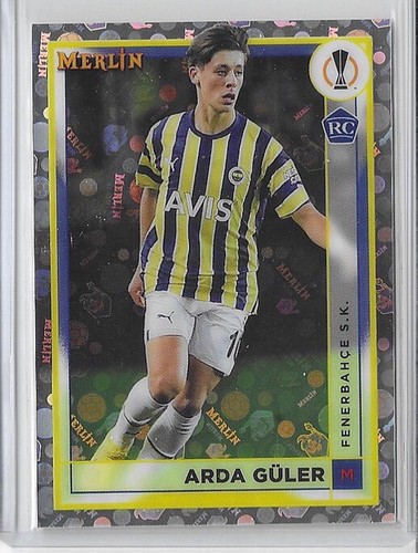 Arda Guler 2022 Topps Merlin Chrome Refractor #43