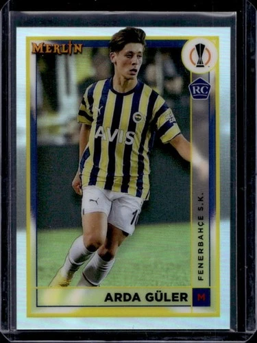 Arda Guler 2023 Topps Merlin Chrome Refractor