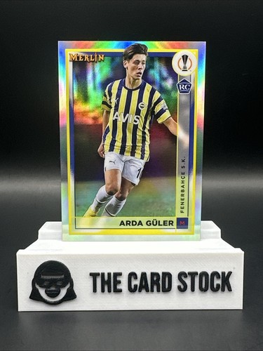 Arda Guler 2023 Topps Merlin Chrome Silver Refractor