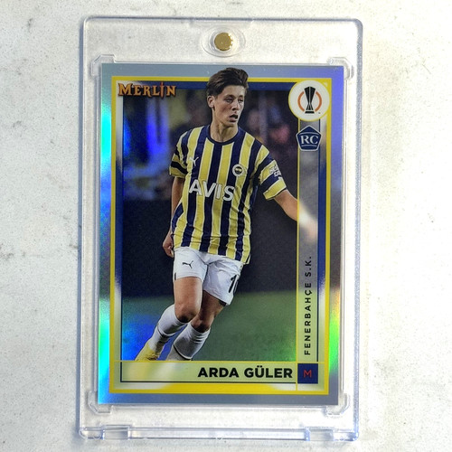 Arda Guler 2022 Topps Merlin Chrome UEFA Refractor