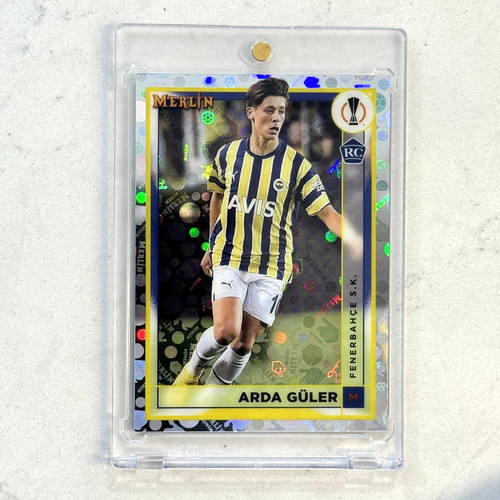 Arda Guler 2023 Topps Merlin Chrome Vintage Refractor