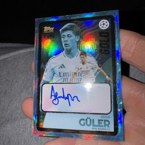 Arda Guler 2024 Topps Oro UEFA /49