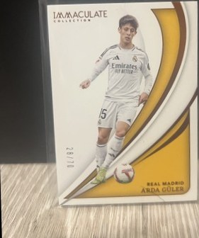 Arda Guler 2024 Panini Immaculate Collection