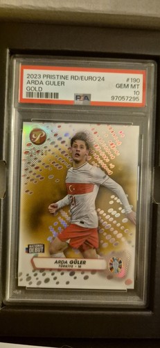 Arda Guler 2023 Topps Pristine Oro /50