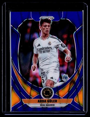 Arda Guler 2025 Panini Prizm Blue Seismic Prizms /275
