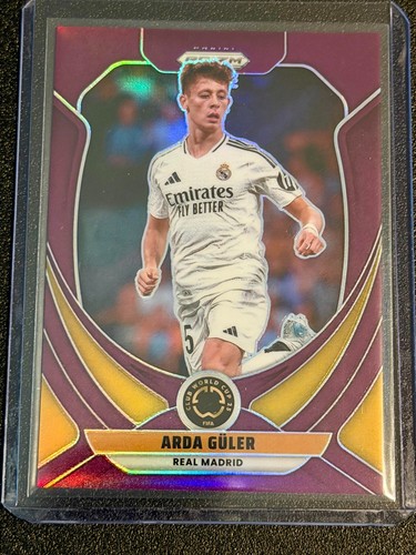Arda Guler 2025 Panini Prizm Club World Cup Purple /125