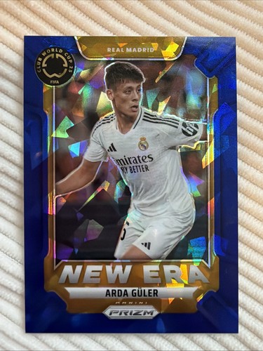 Arda Guler 2025 Panini Prizm Copa Mundial de Clubes de la FIFA 2025 Blue Ice /99