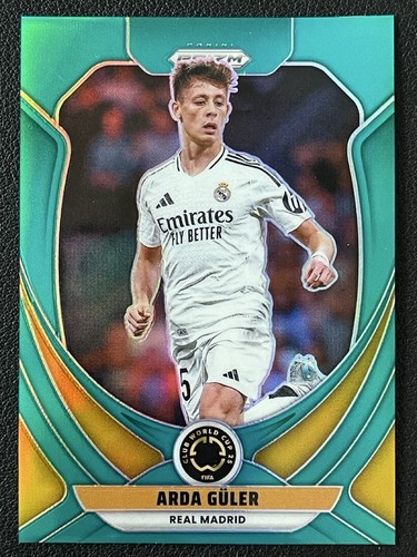 Arda Guler 2025 Panini Prizm Copa Mundial de Clubes de la FIFA Teal Prizm /99