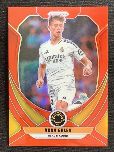 Arda Guler 2025 Panini Prizm Copa Mundial de Clubes FIFA Rojo Prizm /199