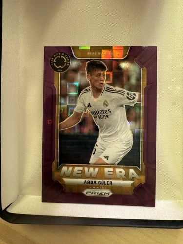 Arda Guler 2025 Panini Prizm Purple Pandora Prizm /49