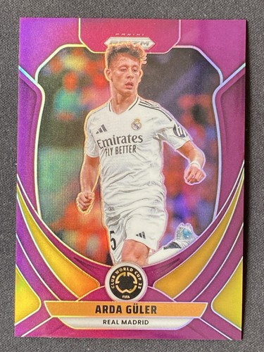 Arda Guler 2025 Panini Prizm Purple Prizm 008/125